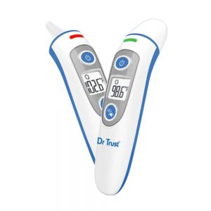 Dr Trust (USA) Clinical Digital Forehead Ear Infrared Temperature Thermometers